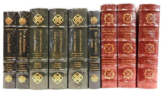 The Easton Press Greatest Classics of the Civil War Set