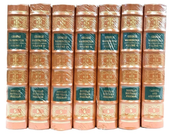 The Easton Press George Washington by Freeman, Carroll and Ashworth