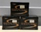 Three boxes of Speer gold dot 357 sig Ammunition