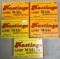 Five boxes of Hastings Lazer mag 12 gauge saber slug shotgun ammunition