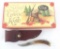 Case Small Game Knife with Original Box and Sheath