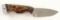 Barminski Handcrafted Skinner Knife with Sheath