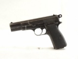 WW2 German Browning Hi-Power 9mm Semi-Auto Pistol with Holster