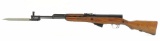 Russian SKS 7.62x39mm Semi-Auto Rifle with Bayonet and Strap