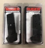 Group of 2 Ruger LC9 Ext 9mm pistol magazines