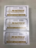 Three boxes of Magtech 45 colt ammunition
