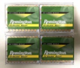 Four boxes of Remington Golden bullet high velocity 22 caliber LR ammunition