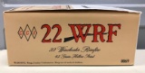 Box of CCI 22 Winchester rimfire ammunition