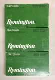 Three boxes of Remington high velocity 30?30 win ammunition