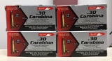 Four boxes of Aguila .30 carbine Ammunition