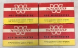Group of four vintage Winchester 405 Winchester ammunition