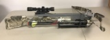 Excalibar eco-max crossbow with excalibur scope, soft case and bolts