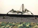 Golden eagle camouflage compound bow with soft case