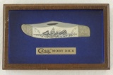 Case Moby Dick Commorative Pocket Knife in Display Case