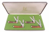 Parker-Frost Famous Indians of the West Series I Pocket Knife Set