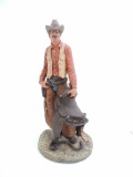 Daniel Manfort Western Cowboy Statue