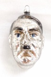WW2 German Hitler Mercury Glass Christmas Ornament