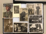 Group of 9 WW2 German postcards featuring soldiers and more