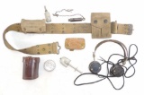 WW1 U.S. Army Infantry Grouping Featuring Belt, Cup, and More