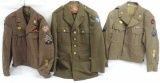 Group of 3 WW2 U.S. Army Uniforms