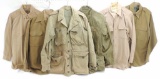 Group of 6 U.S. Army Shirts and Coat