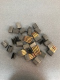 Group of 30 caliber ammunition and clips