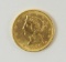 1906-D Liberty Head Half Eagle $5 Gold Coin