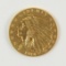 1914 Indian Head Quarter Eagle $2.50 Gold Coin