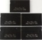 Group of 5 United States Mint Silver Proof Sets - 1992,1994,1995,1996, and 1997