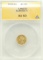 1856 Liberty Head $1.00 Gold Piece (slanted 5) AU50