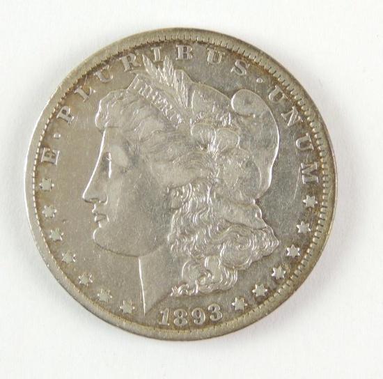 1893-CC MorganSilver Dollar
