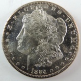 1884-CC Morgan Silver Dollar