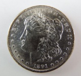 1891-S Morgan Silver Dollar