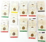 Group of 51 Lincoln Cents