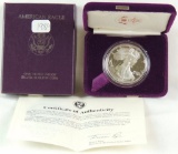 1989-S American Eagle One Ounce Proof Silver Bullion Coin