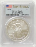 2009 Silver Eagle MS69