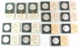 Group of 14 Silver Eagles : 2000-2004