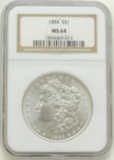 1884 Morgan Dollar MS64