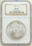 1886-S Morgan Dollar MS62