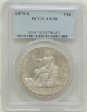 1875-S Trade Dollar AU58