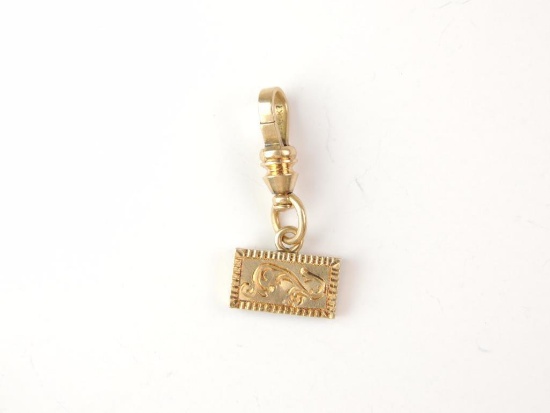 14K Yellow Gold Victorian Watch Fob