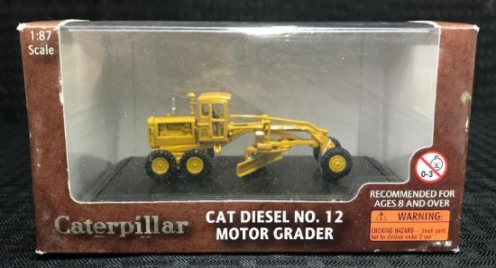 Caterpillar CAT Diesel No. 12 Motor Grader 55173 in Box