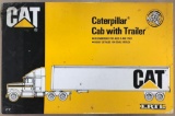 Caterpillar Cab with Trailer Diecast Metal Replica