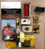 Group of Caterpillar Die Cast Models and more