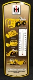 I-H Stamped Steel Collectible Indoor Thermometer in Box