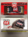 Lot of two Phillips 66 diecast racing cars