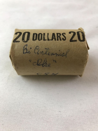 Roll of Eisenhower Dollars Mixed Dates