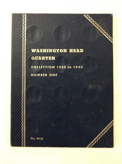 Group of 30 silver Washington head quarters