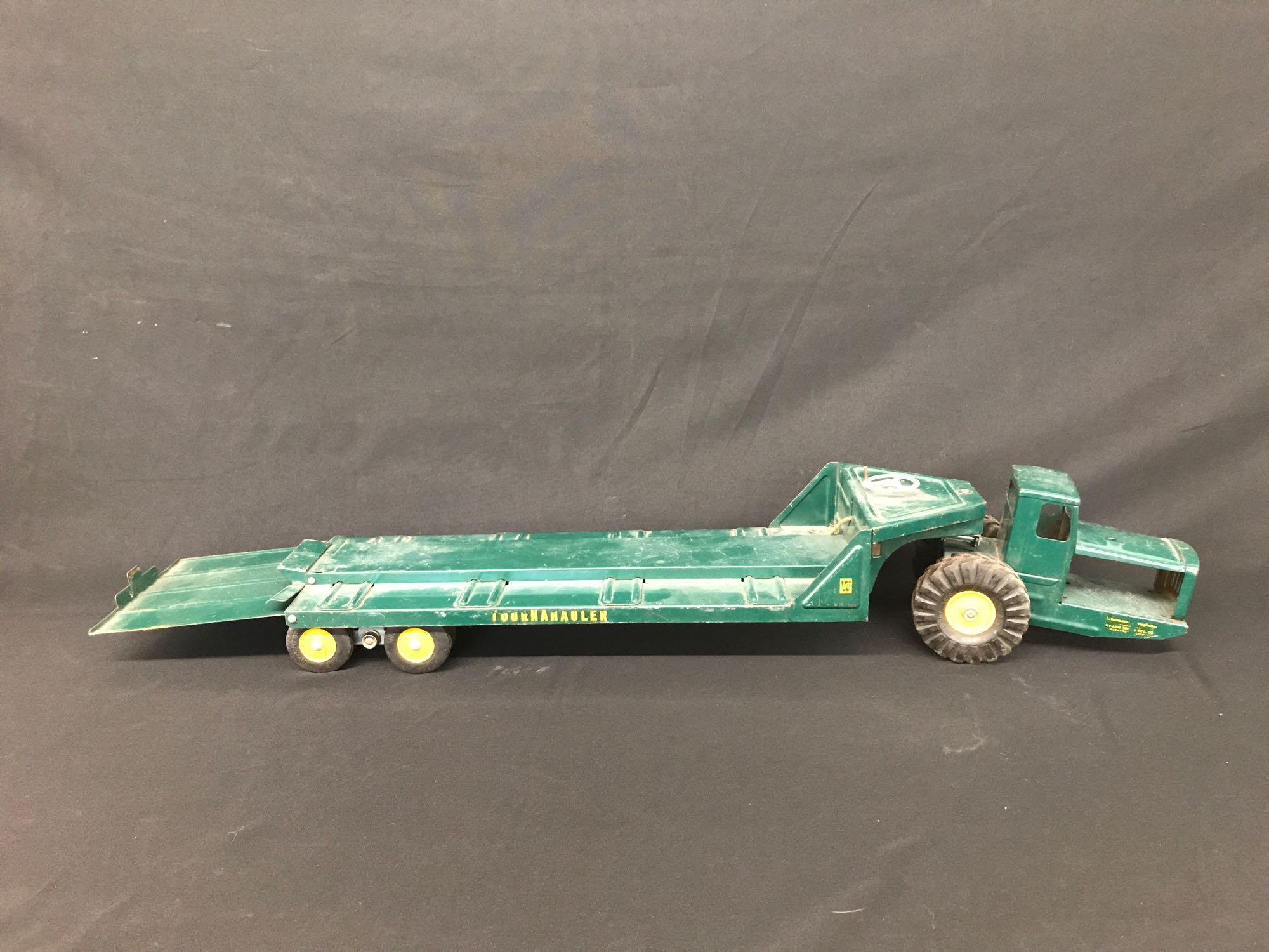 Vintage Nylint Tournahauler pressed steel toy Proxibid