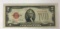 Series 1928 D VF 2 dollar red seal note
